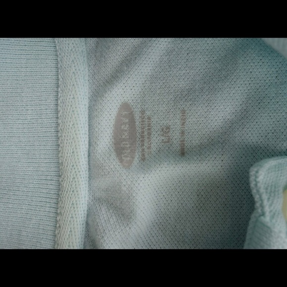 Lot of 2 grey & sea foam green polo shirts - Picture 6 of 8